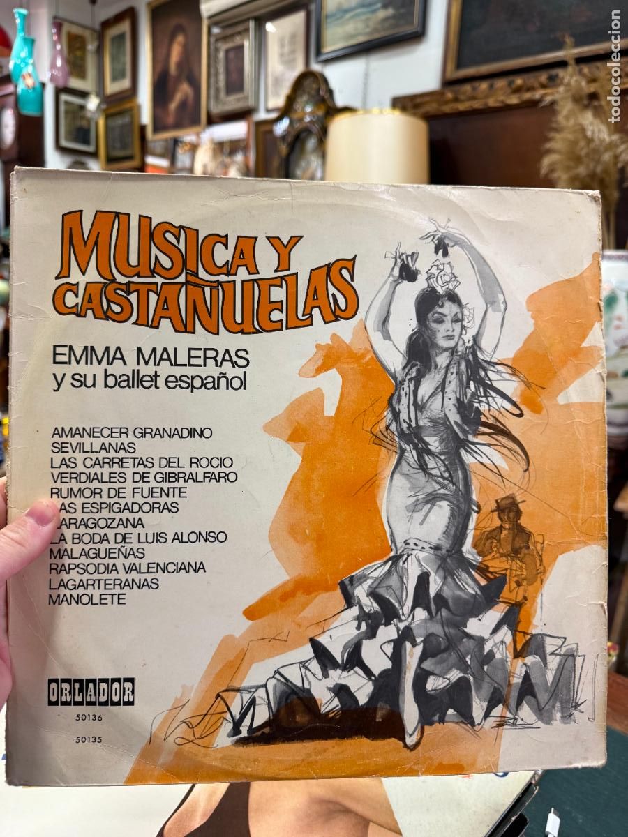 Discos de vinilo: LP MUSICA Y CASTA&Ntilde;UELAS