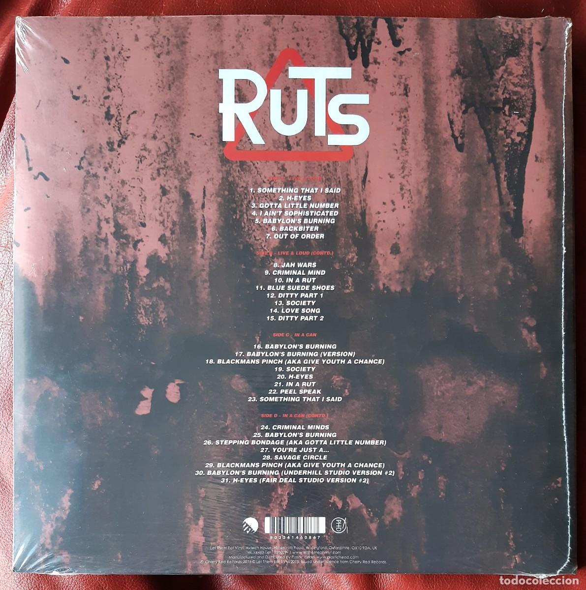 Discos de vinilo: RUTS - BABYLONS BURNING 2xLP - Foto 2