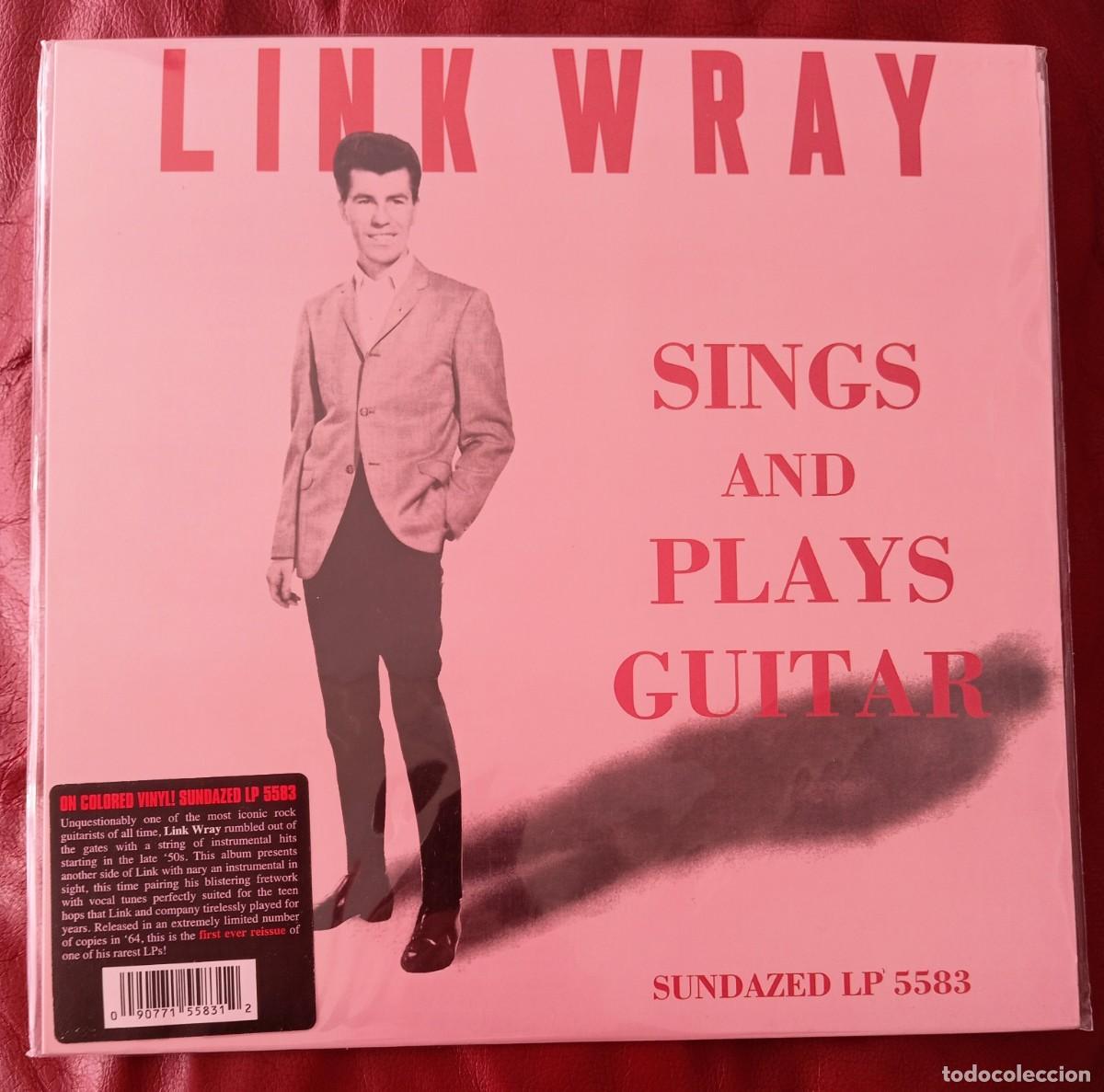 Discos de vinilo: LINK WRAY - SINGS AND PLAYS GUITAR LP - Foto 1