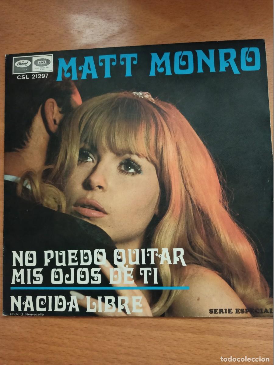 Discos de vinilo: DISCO VINILO DE 45 RPM DE MATT MONRO - Foto 1