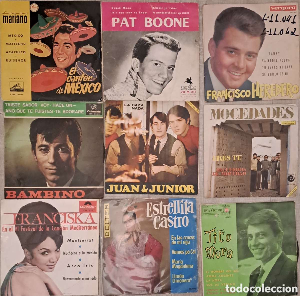 Discos de vinilo: 27 SINGLES Y EP VARIADOS. - Foto 3