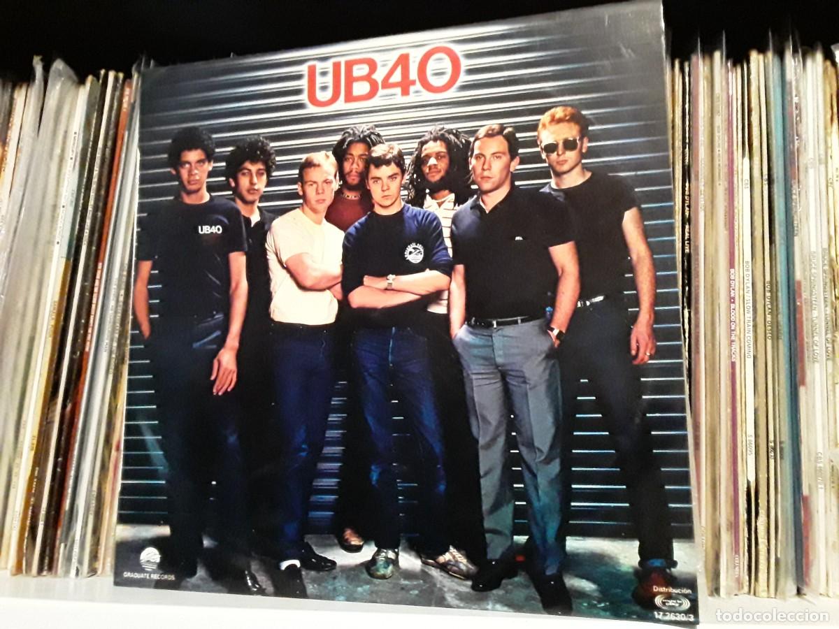 Discos de vinilo: UB40 &lrm;&ndash; UB40 - lp edic. spain 1981 - Foto 1