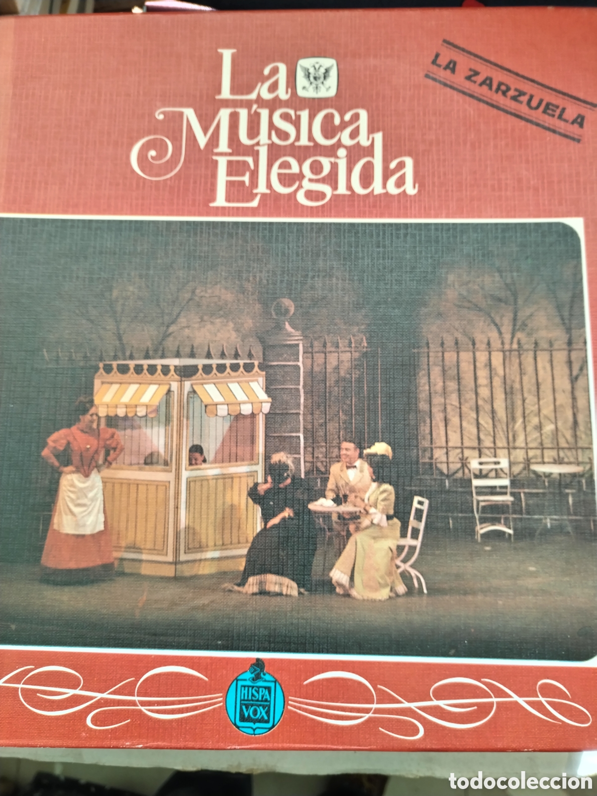 Discos de vinil: LP CAJA 4 LPS LA M&Uacute;SICA ELEGIDA/LA ZARZUELA