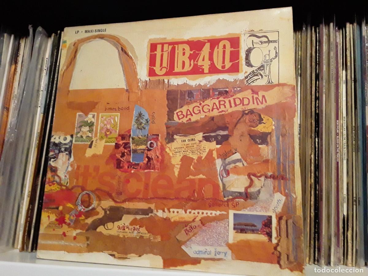 Discos de vinilo: UB40 &lrm;&ndash; Baggariddim - lp + ep edic spain 1985 - Foto 1