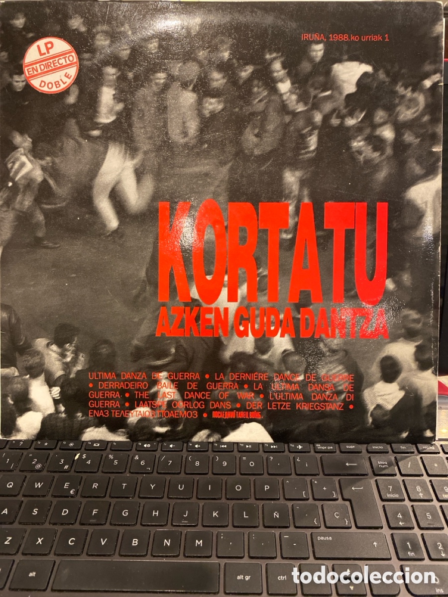 Discos de vinilo: KORTATU - AZKEN GUDA DANTZA LP DOBLE - Foto 1