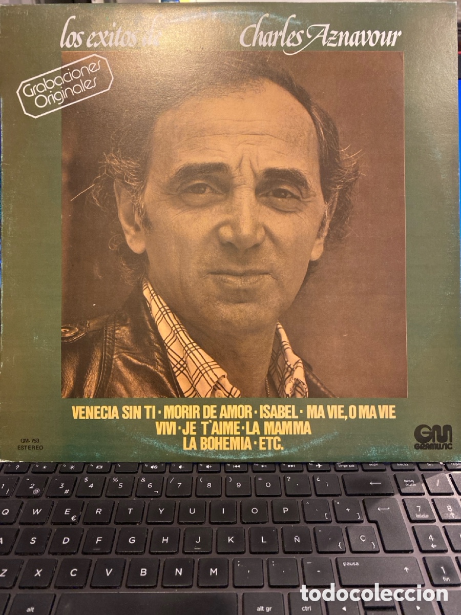 Discos de vinilo: CHARLES AZNAVOUR - LOS EXITOS DE LP SPAIN 1978 - Foto 1