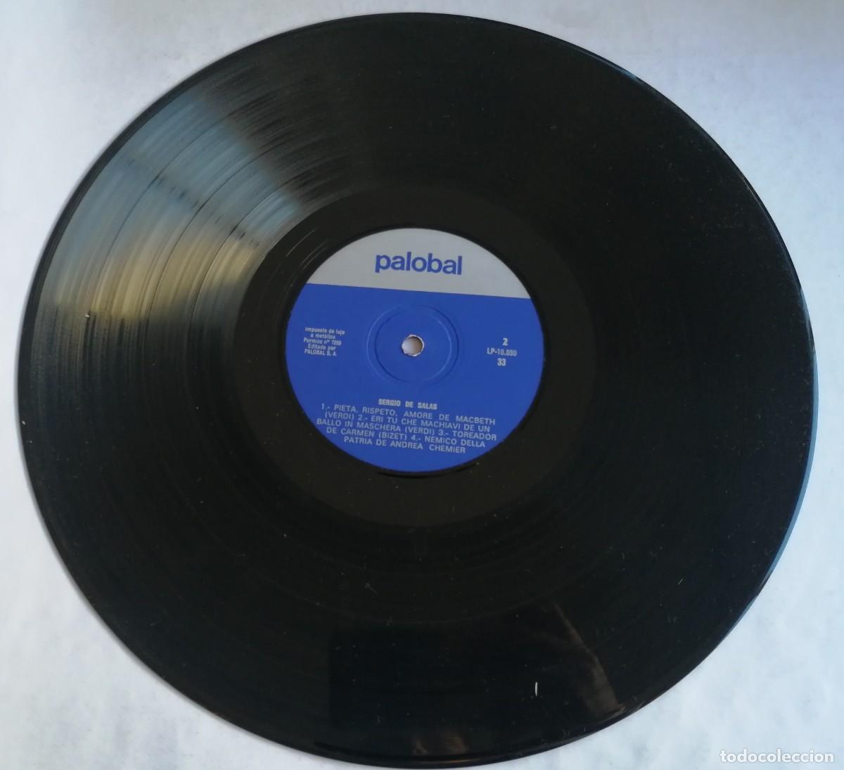 Discos de vinilo: Sergio De Salas, Palobal &lrm;&ndash; LP-10.030 - Foto 5