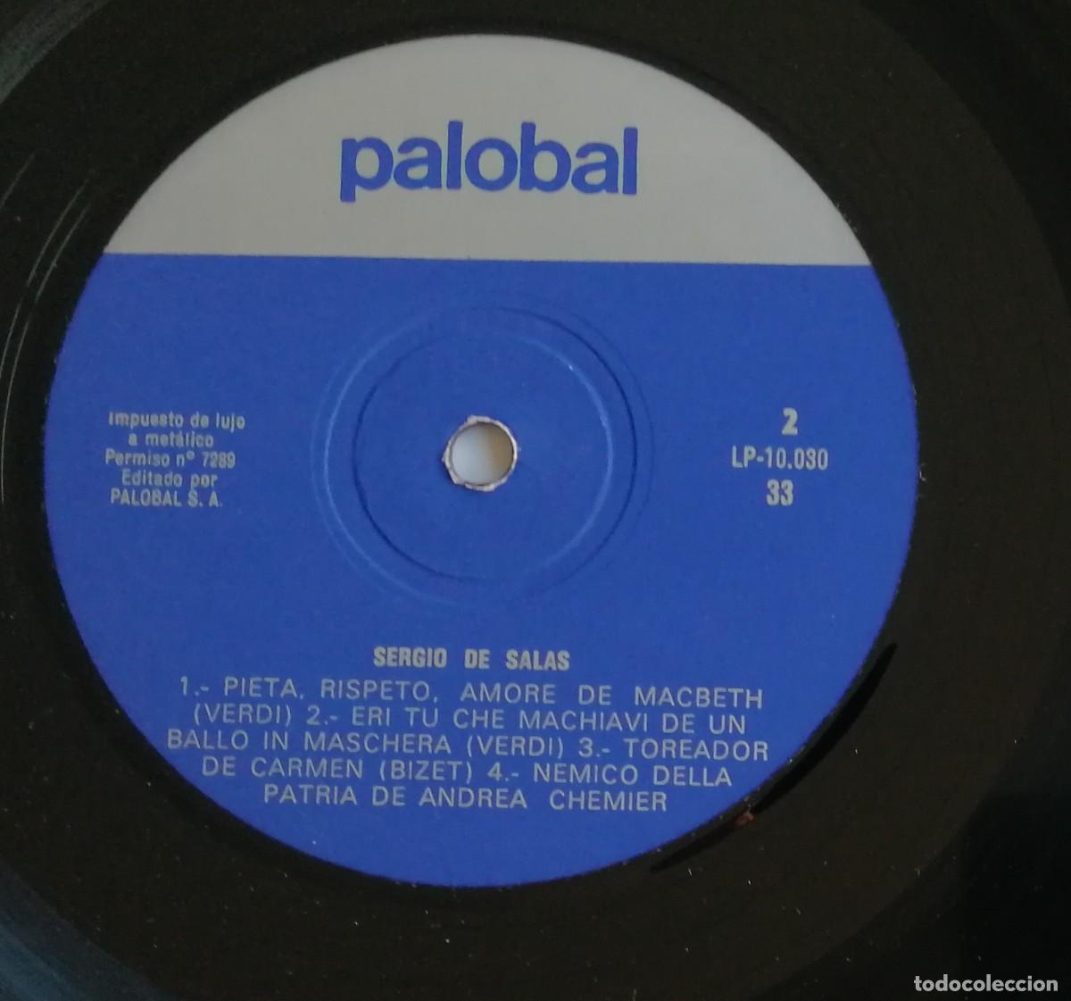 Discos de vinilo: Sergio De Salas, Palobal &lrm;&ndash; LP-10.030 - Foto 6