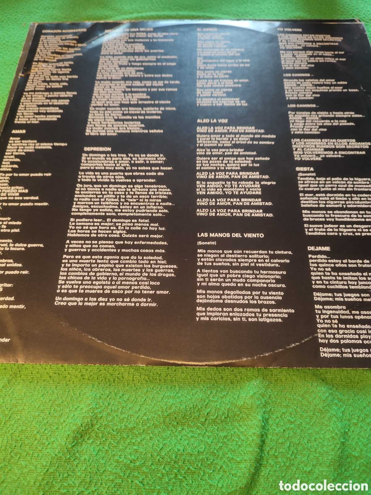 Discos de vinilo: Ismael - Alzo la voz- edici&oacute;n original 1973 - Foto 2