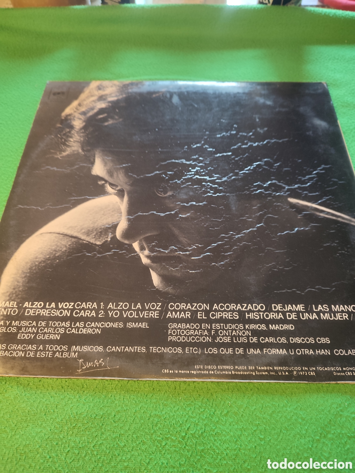 Discos de vinilo: Ismael - Alzo la voz- edici&oacute;n original 1973 - Foto 5