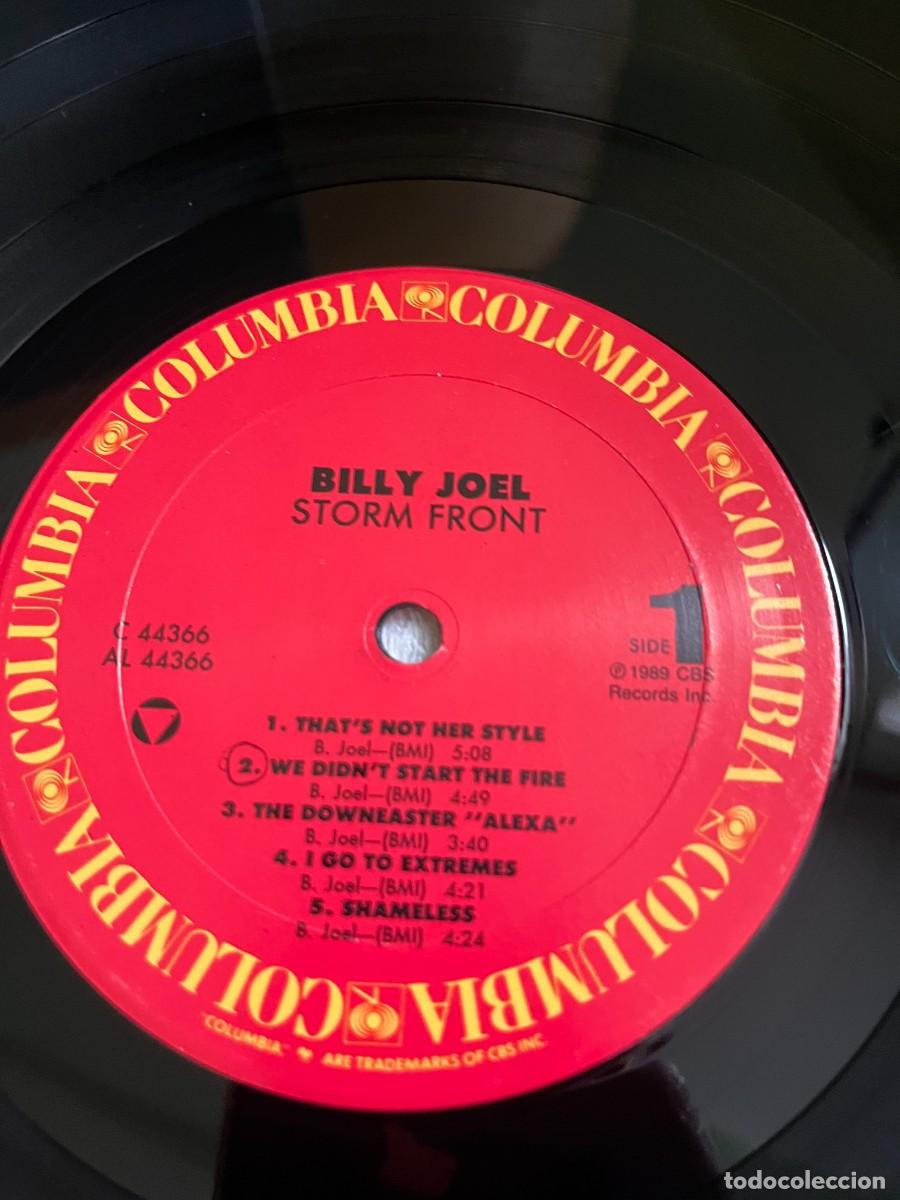 Discos de vinilo: Billy Joel Storm Front - Foto 5