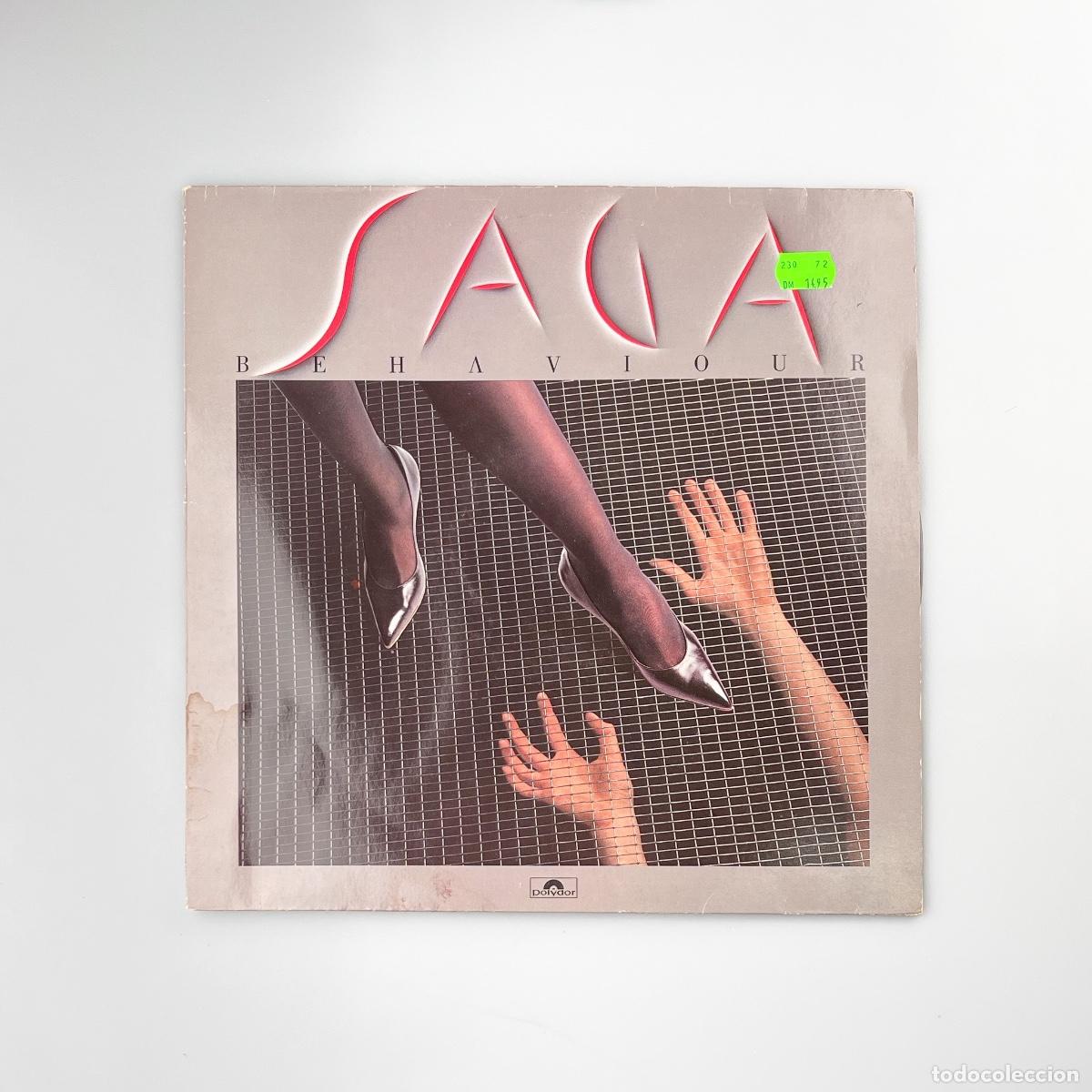 Discos de vinilo: LP. Saga. Behaviour (VG+/VG) - Foto 1
