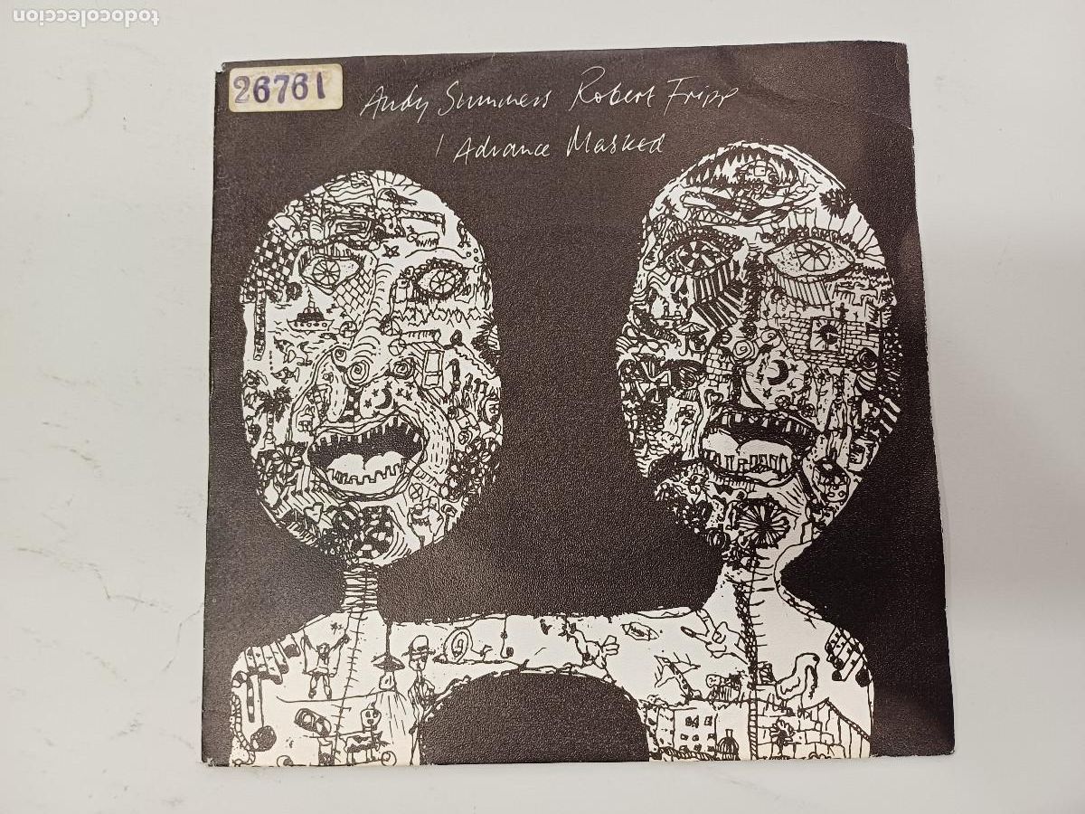 Discos de vinilo: ANDY SUMMERS & ROBERT FRIPP/ADVANCE COUNTRY/SINGLE. - Foto 1