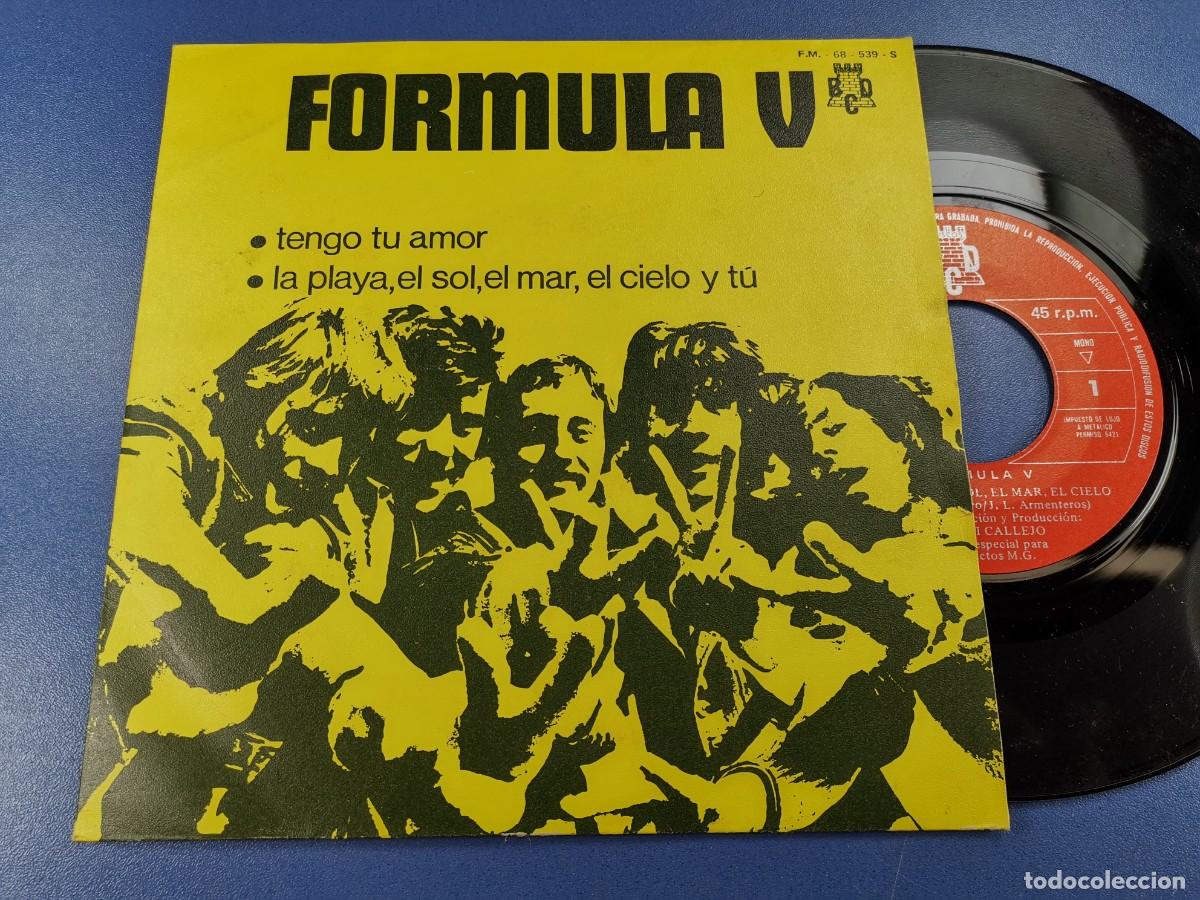 Discos de vinilo: SINGLE FORMULA V - TENGO TU AMOR - BCD 1970 - Foto 2