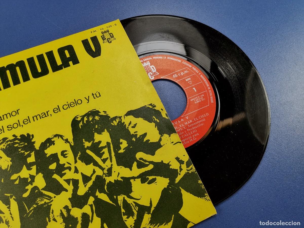 Discos de vinilo: SINGLE FORMULA V - TENGO TU AMOR - BCD 1970 - Foto 3
