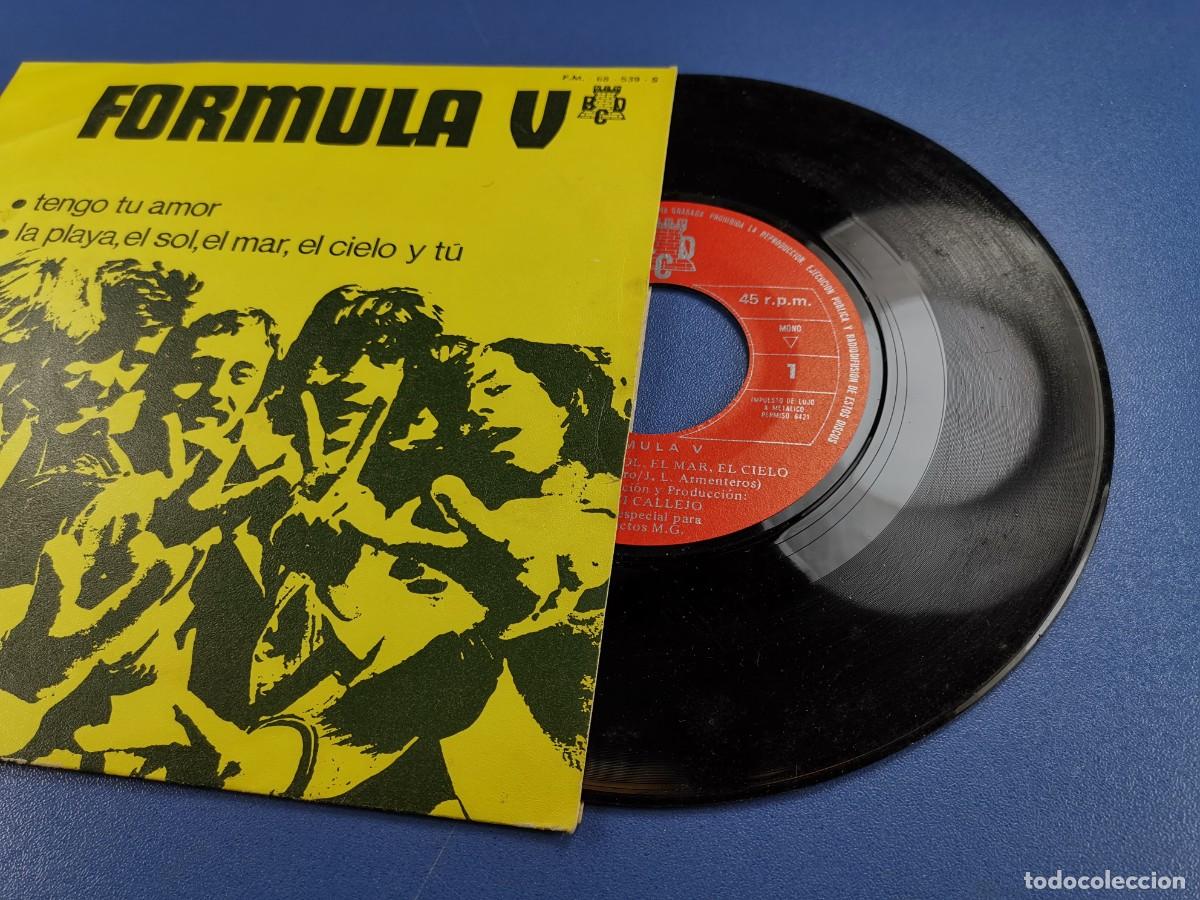 Discos de vinilo: SINGLE FORMULA V - TENGO TU AMOR - BCD 1970 - Foto 4