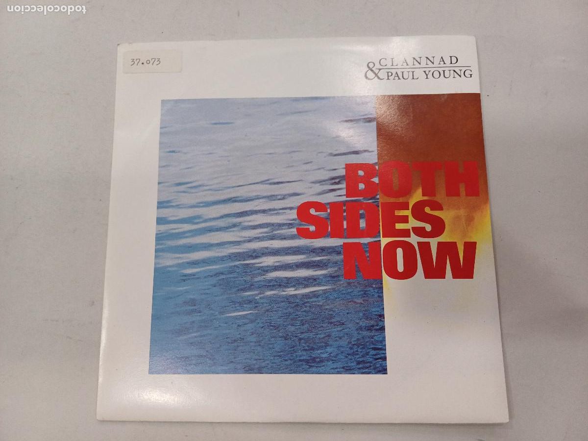 Discos de vinilo: CLANNAD & PAUL YOUNG/BOTH SIDES NOW/SINGLE. - Foto 1