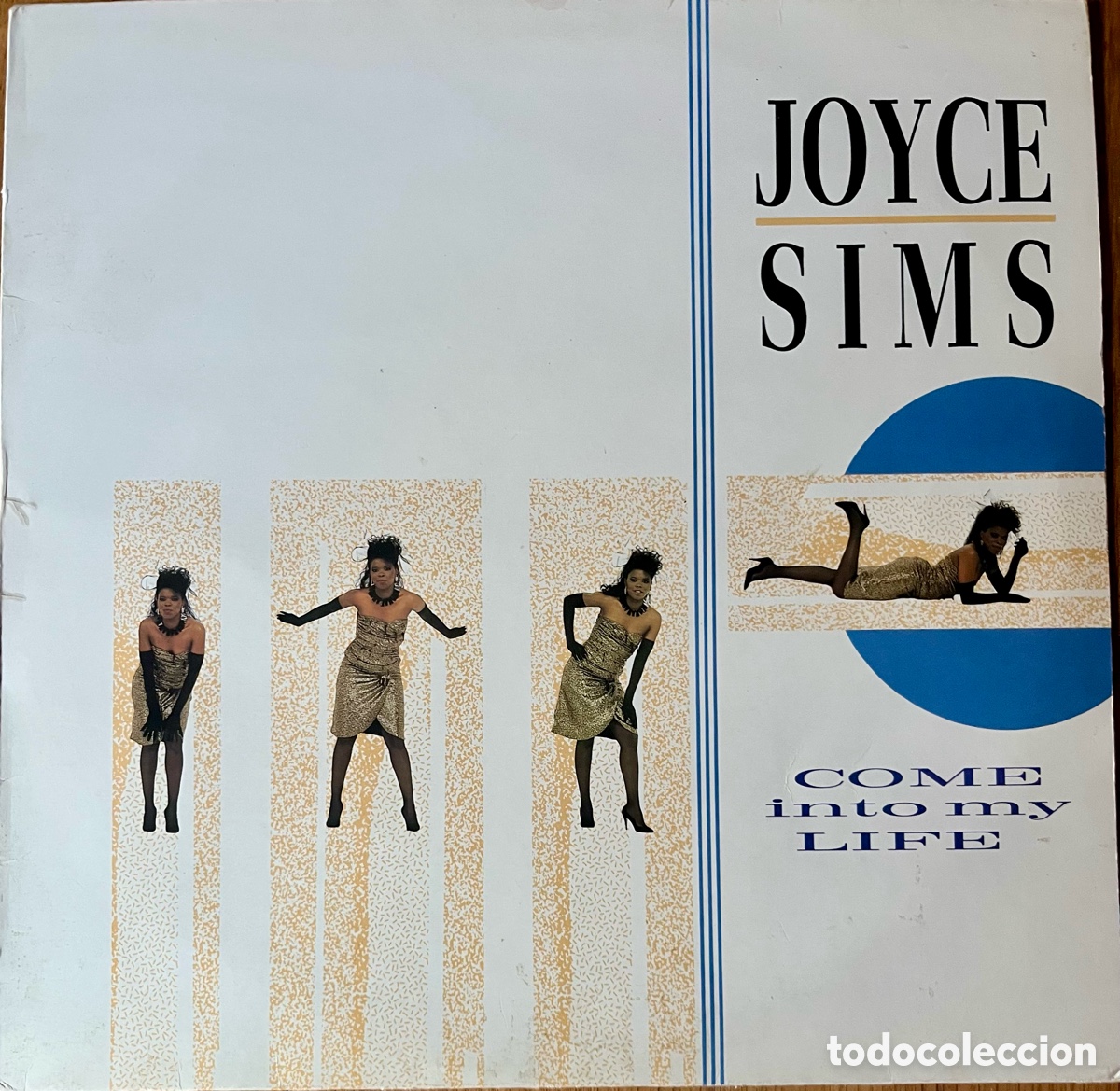 Discos de vinilo: JOYCE SIMS Come into my life 1987 - Foto 1