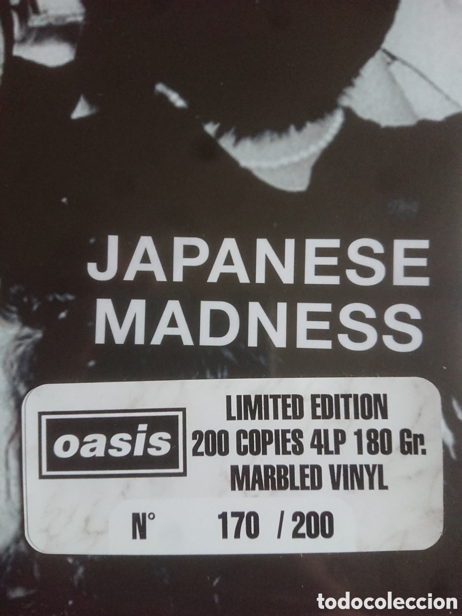 Discos de vinilo: oasis - Japanese Madness - Box - 4LP - Foto 3