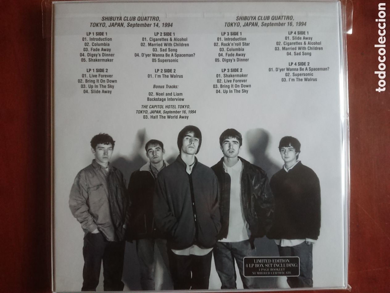 Discos de vinilo: oasis - Japanese Madness - Box - 4LP - Foto 4