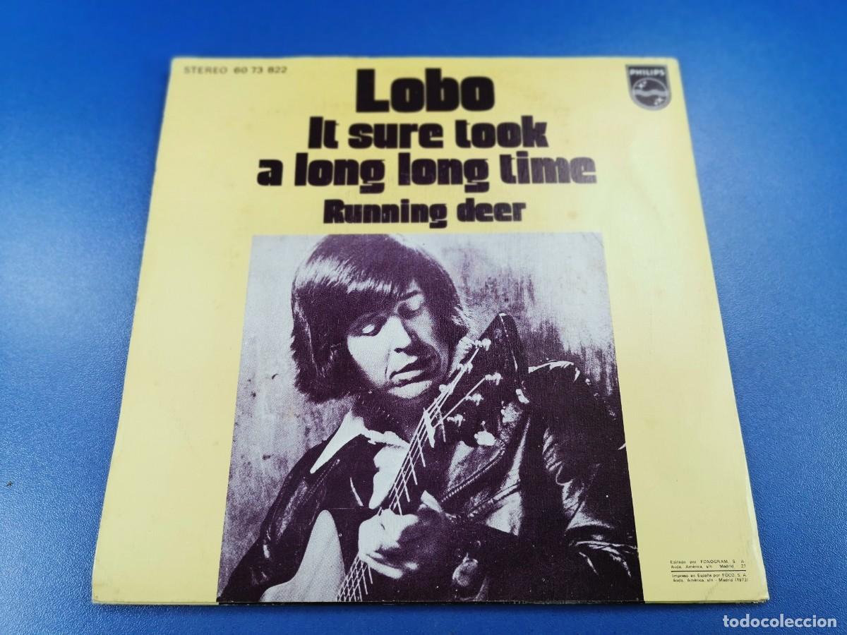 Discos de vinilo: SINGLE / LOBO / IT SURE LOOK A LONG LONG TIME / 1973 - Foto 5