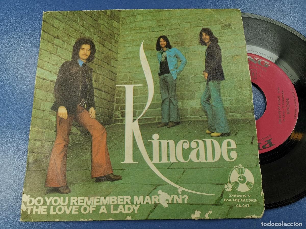 Discos de vinilo: KINCADE / DO YOU REMEMBER MARILYN? + 1 (SINGLE PENNY FARTHING 1973) - Foto 2