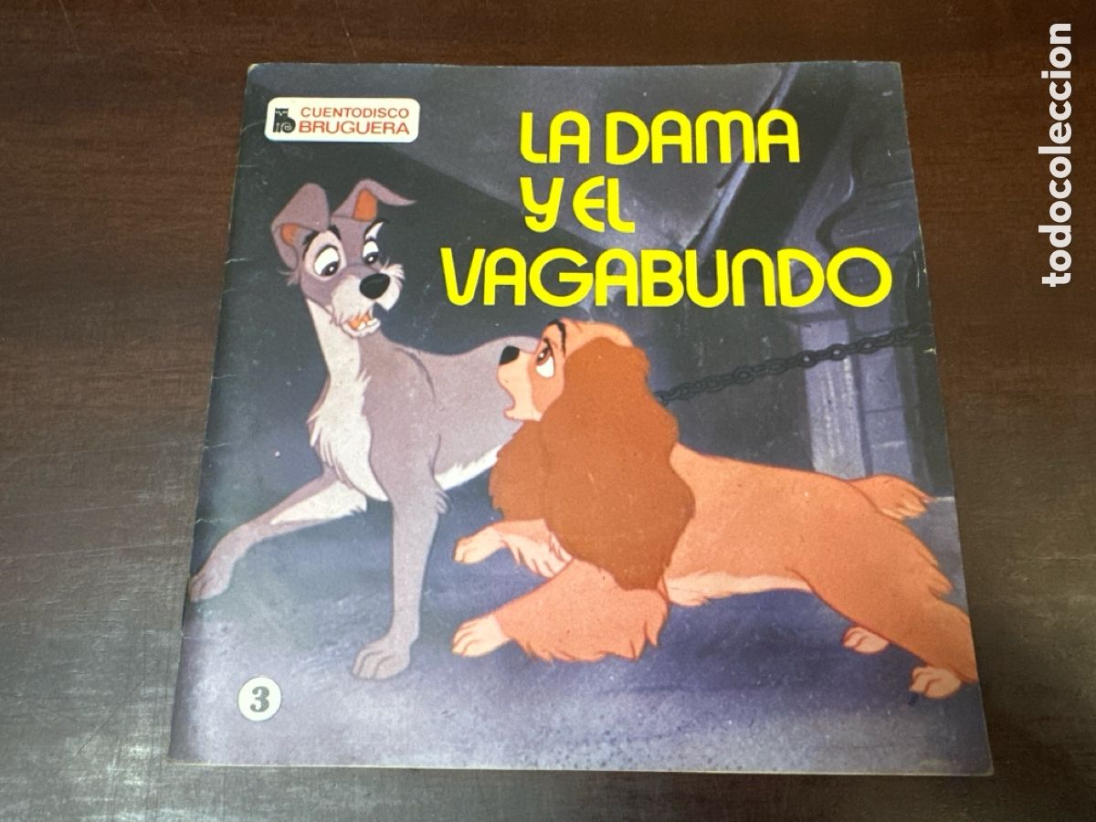 Discos de vinilo: CUENTODISCO BRUGUERA N&ordm; 3 LA DAMA Y EL VAGABUNDO - Foto 9