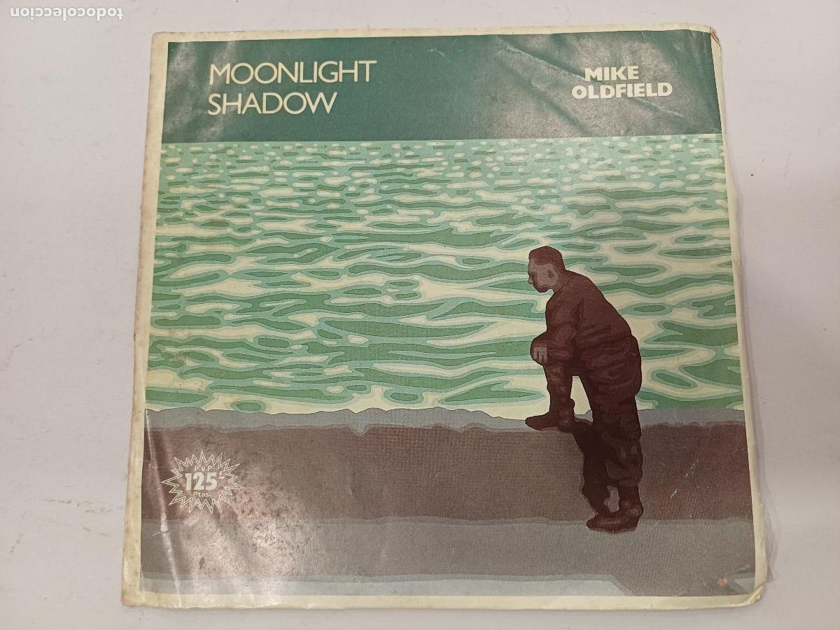 Discos de vinilo: MIKE OLDFIELD/MOONLIGHT SHADOW/SINGLE. - Foto 1