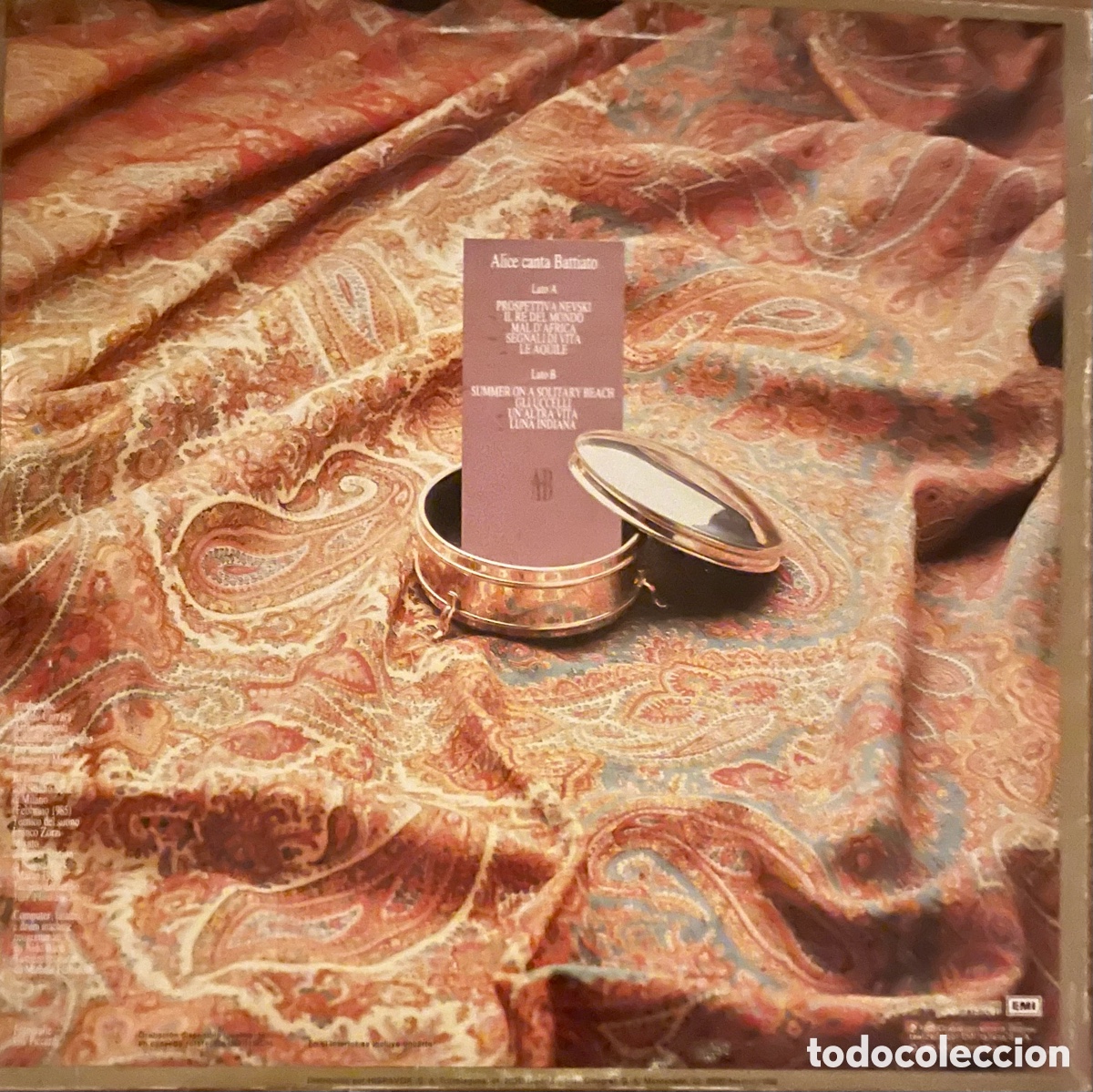 Discos de vinilo: ALICE - Gioielli Rubati - Foto 2