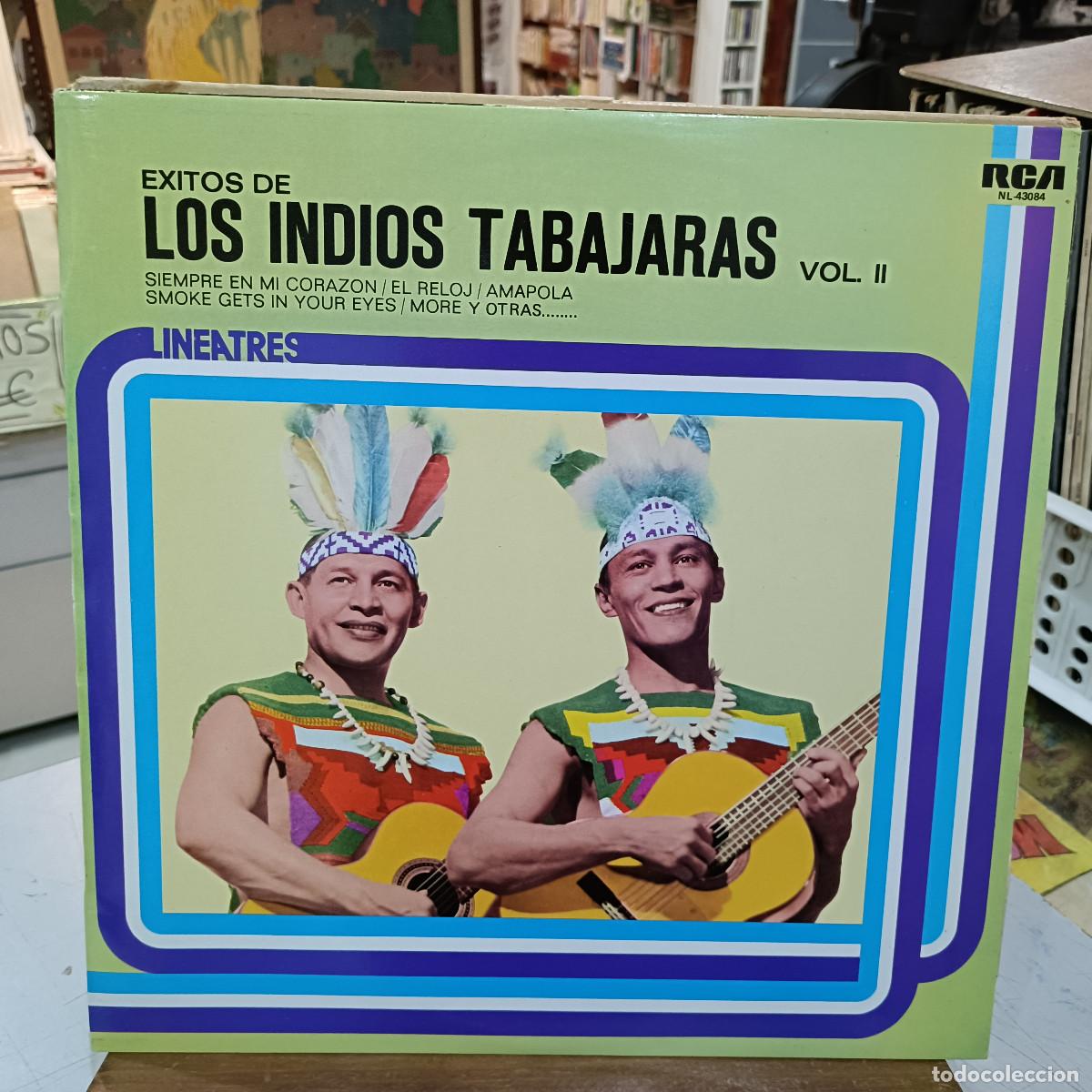 Discos de vinilo: &Eacute;xitos de Los Indios Tabajaras, vol II - LP. sello RCA 1979 - Foto 1