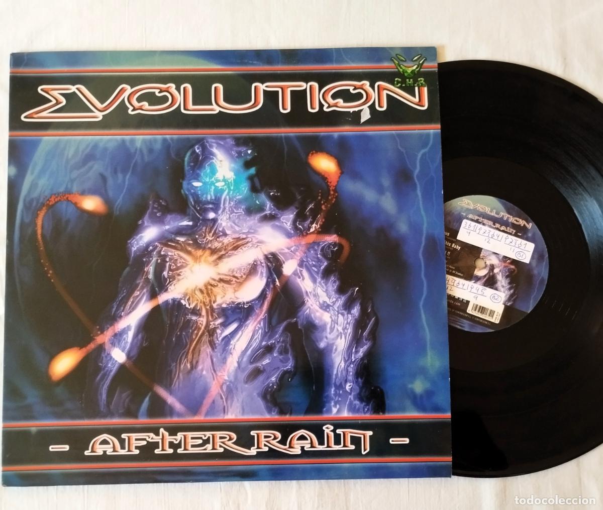 Discos de vinilo: EVOLUTION AFTER RAIN . antiguo vinilo / old vinyl - Foto 1