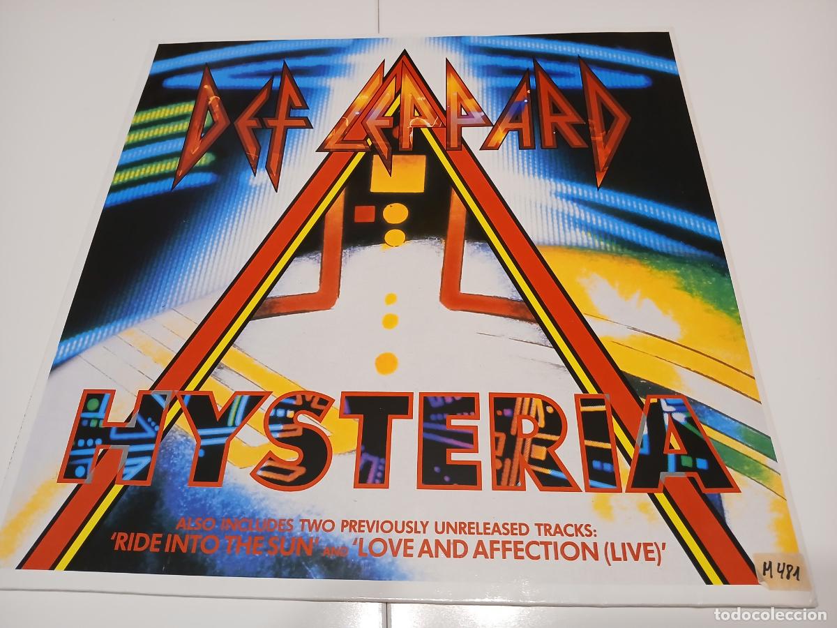 Discos de vinilo: DEF LEPPARD -HYSTERIA- (1987) MAXI-SINGLE - Foto 1