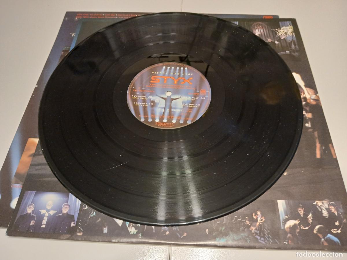 Discos de vinilo: STYX -KILROY WAS HERE- (1983) LP DISCO VINILO - Foto 4