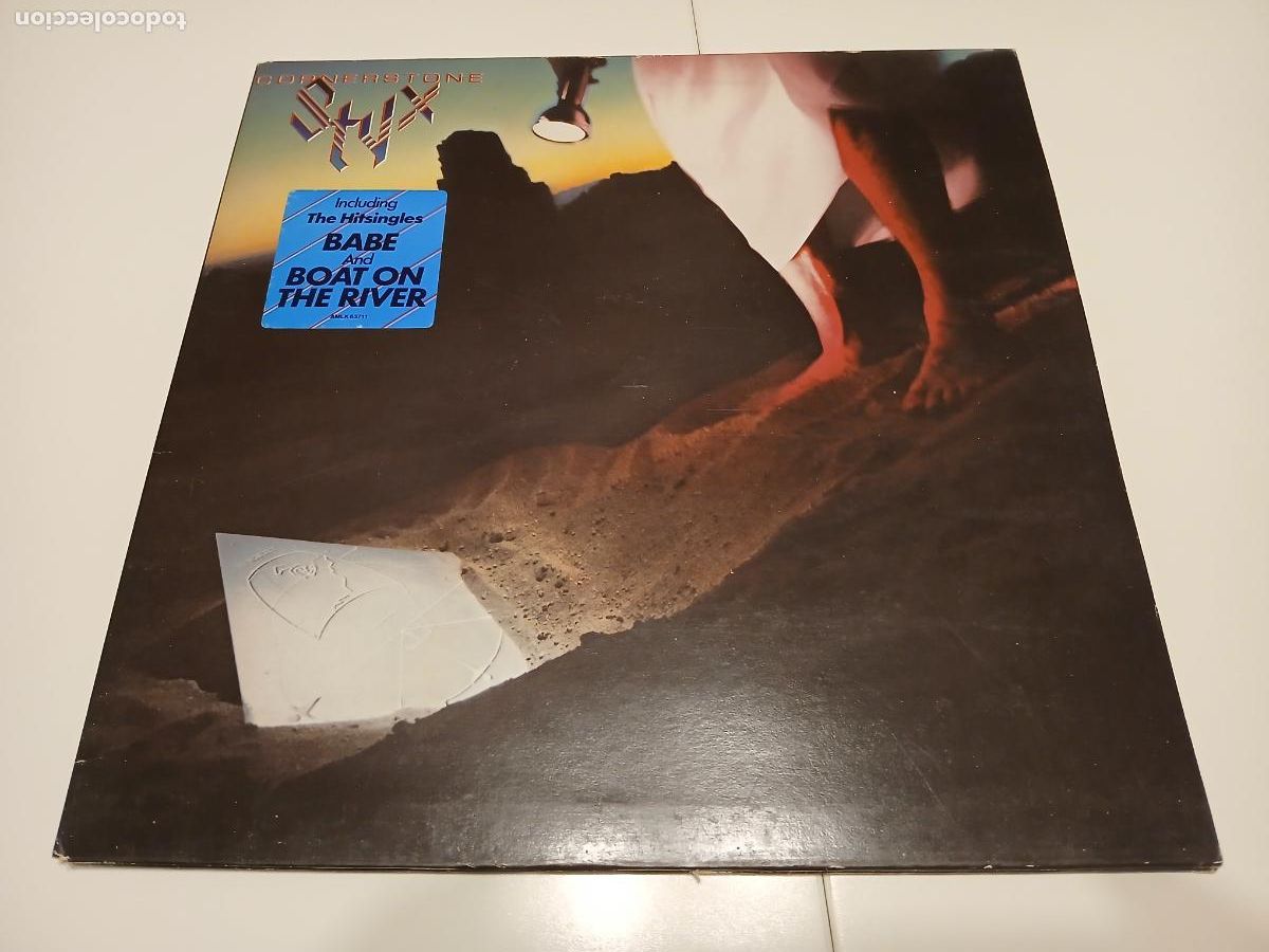 Discos de vinilo: STYX -CORNERSTONE- (1979) LP DISCO VINILO - Foto 1