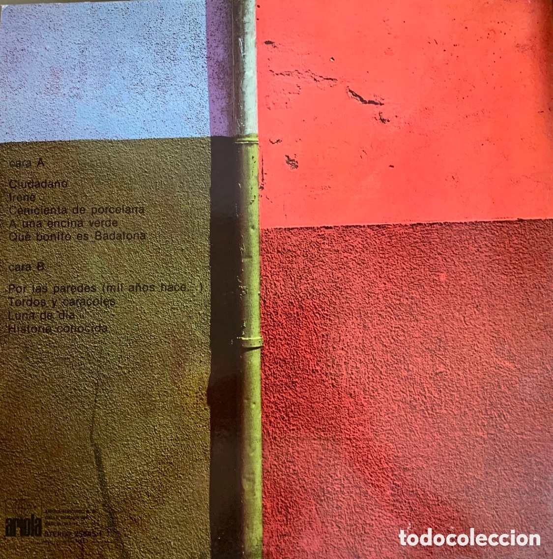 Discos de vinilo: Disco Vinilo LP. Joan Manuel Serrat. &ldquo;1978&rdquo;. 1978. - Foto 2