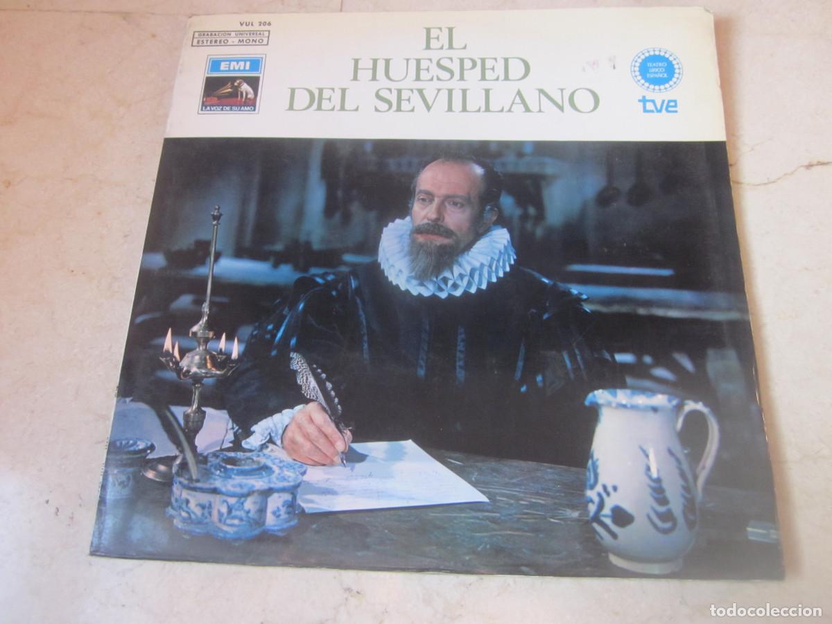 Discos de vinil: EL HUESPED SEVILLANO LP - LA VOZ DE SU AMO / TVE 1969