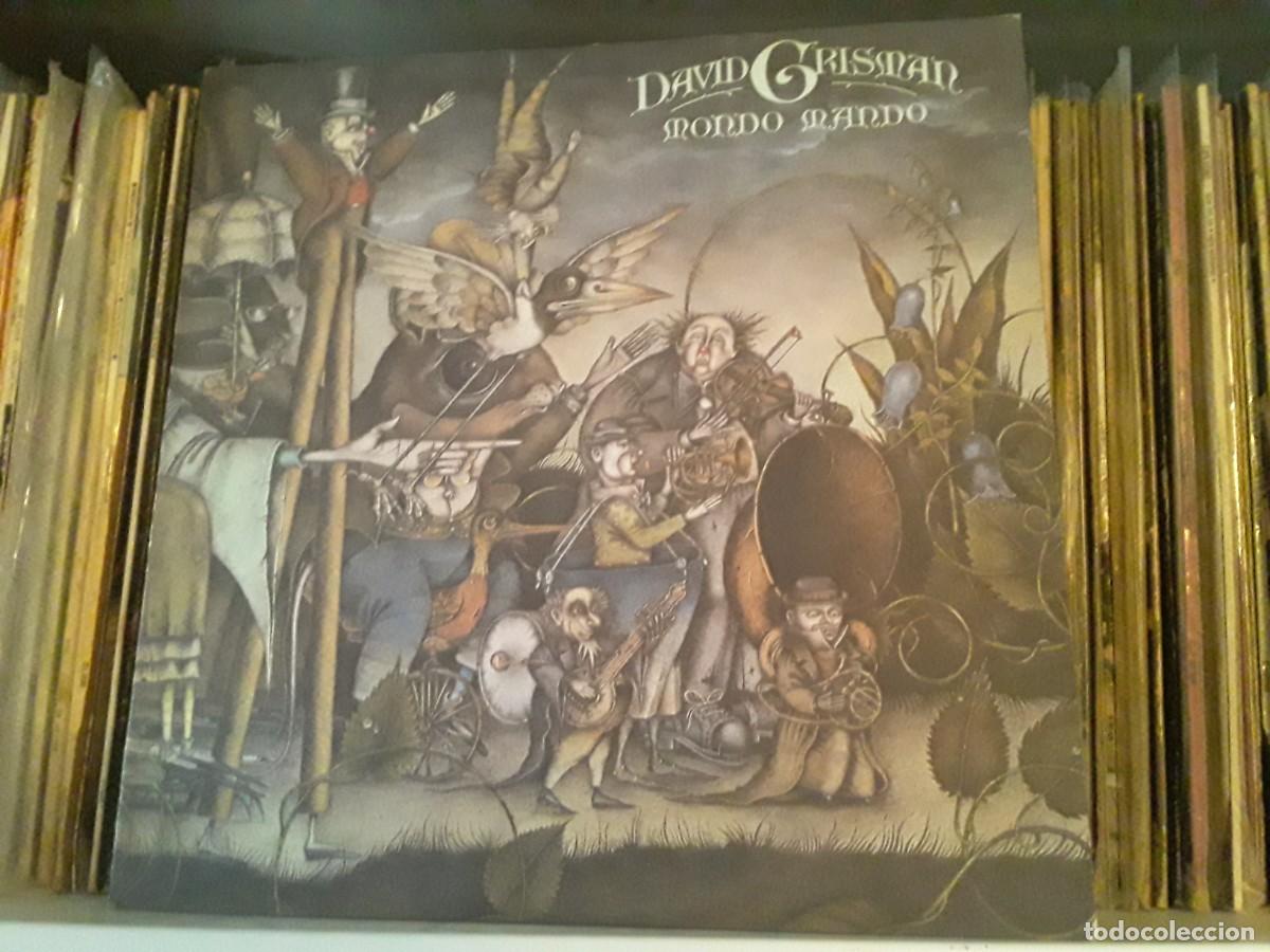 Discos de vinilo: David Grisman &lrm;&ndash; Mondo Mando - lp edic. usa 1981 - Foto 1