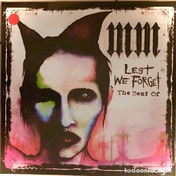 Discos de vinilo: marilyn manson lest we forget picture lp - Foto 1