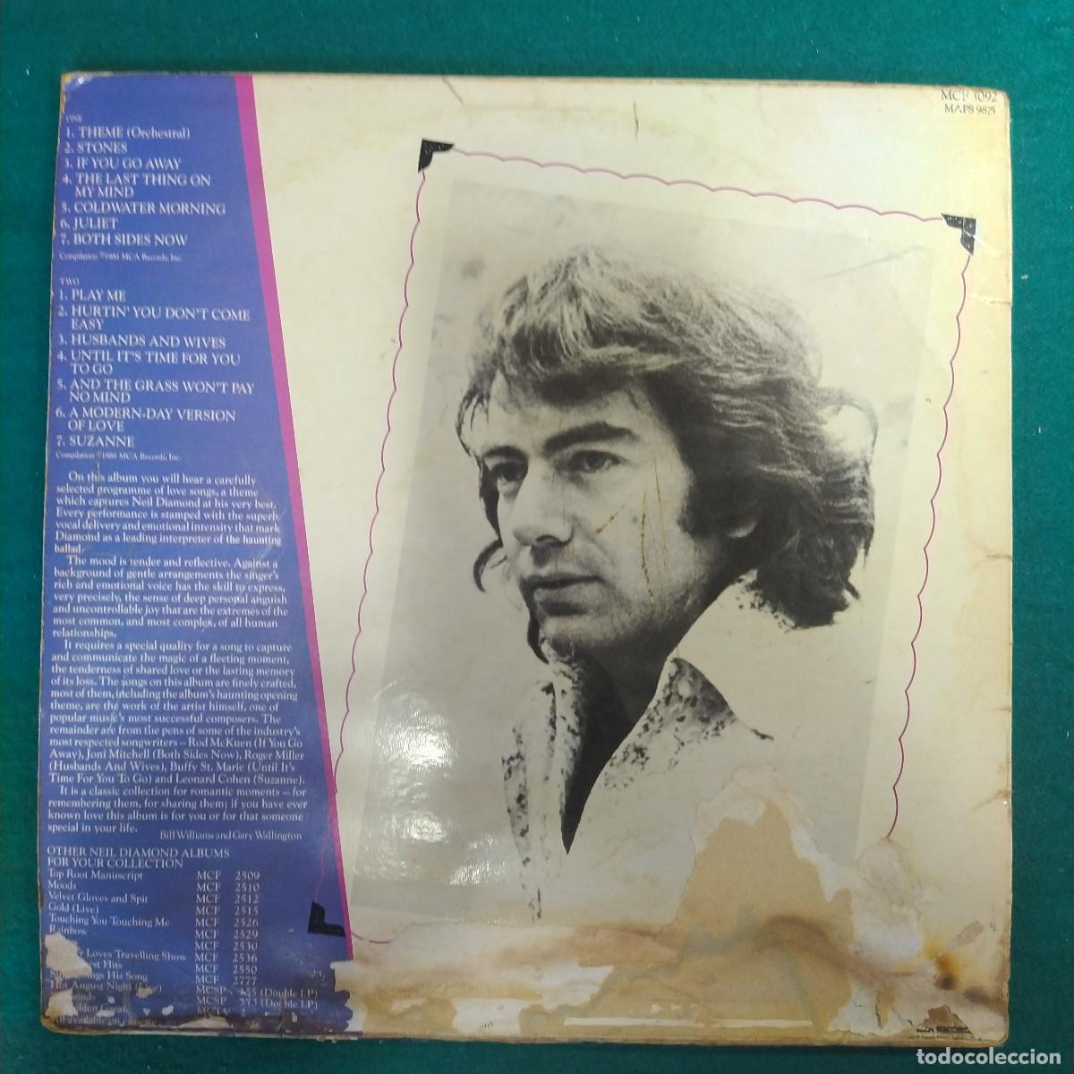 Discos de vinilo: Neil Diamond &ndash; LOVE SONG - Foto 2