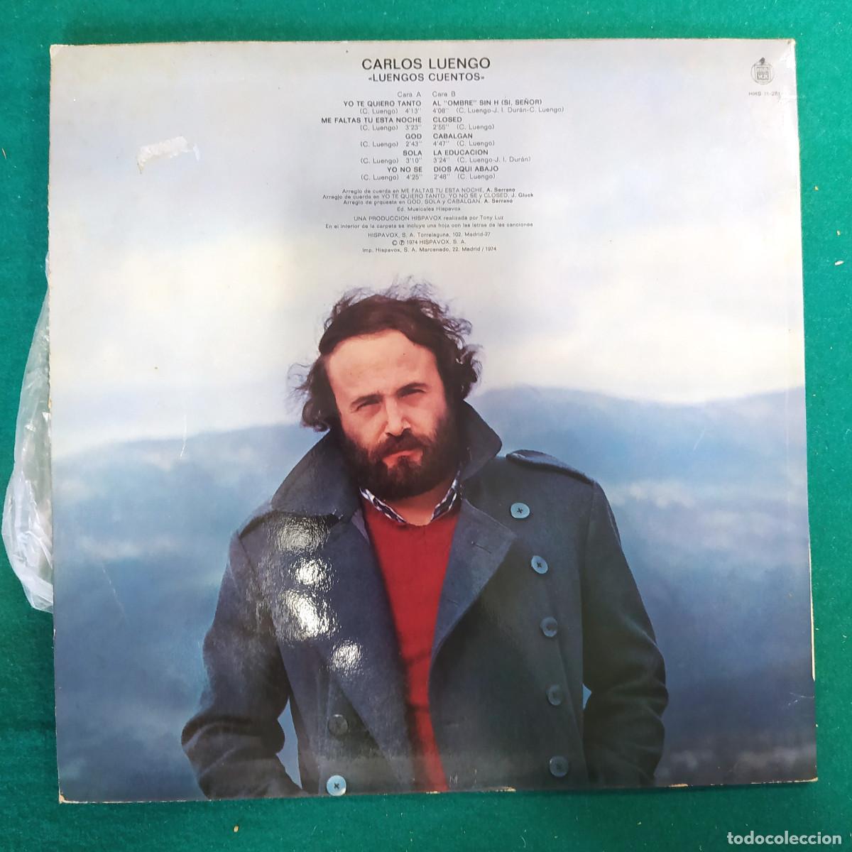 Discos de vinilo: Carlos Luengo &ndash; Luengos Cuentos - Foto 2