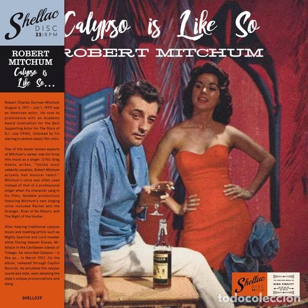 Discos de vinilo: ROBERT MITCHUM-CALYPSO IS LIKE SO.... -LP - Foto 1