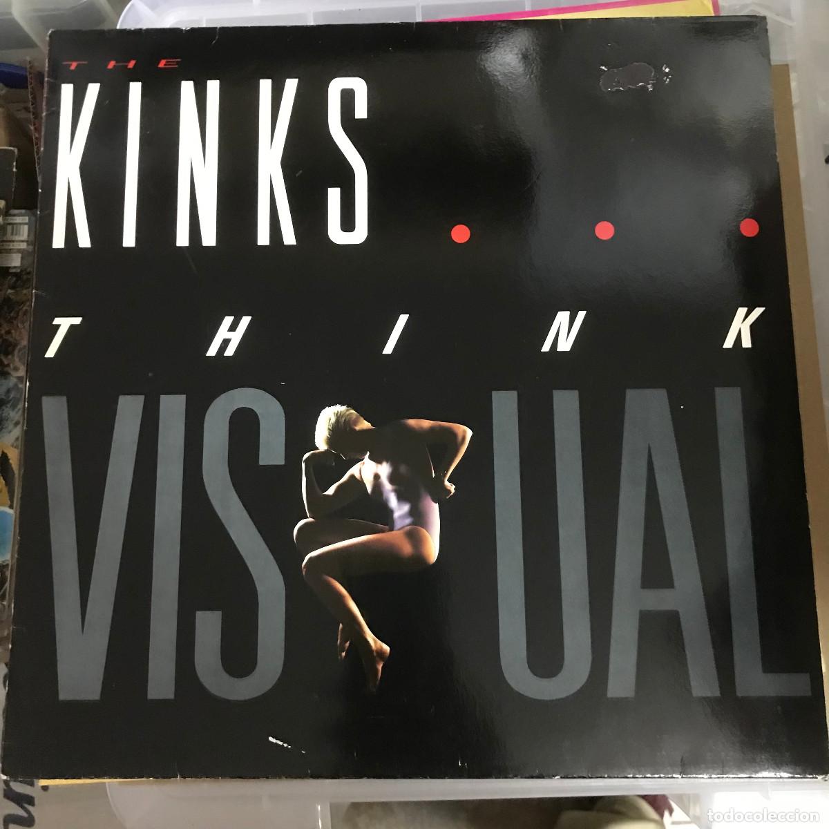 Discos de vinilo: KINKS - THINK VISUAL - LP METRONOME ALEMANIA 1986 - Foto 1