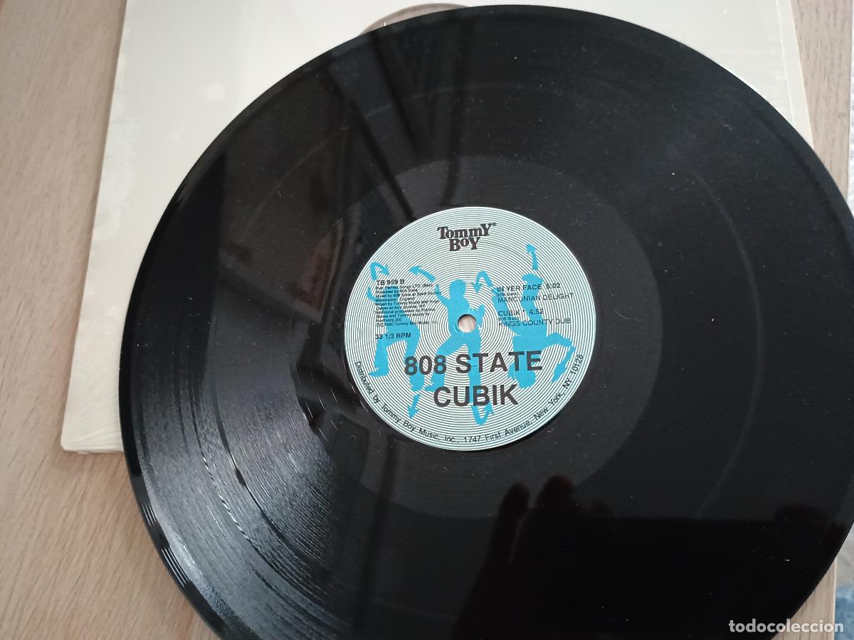 Discos de vinilo: 808 State Cubik, USA 1990 Electronic Techno, Electro - Foto 4