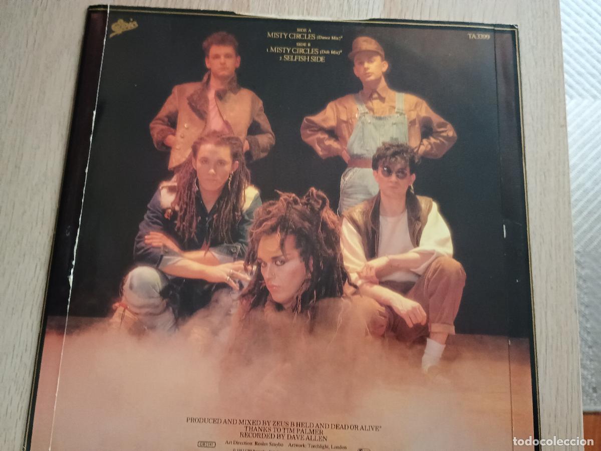 Discos de vinilo: Dead Or Alive Misty Circles, UK 1983 Electronic Electro, Synth-pop - Foto 3
