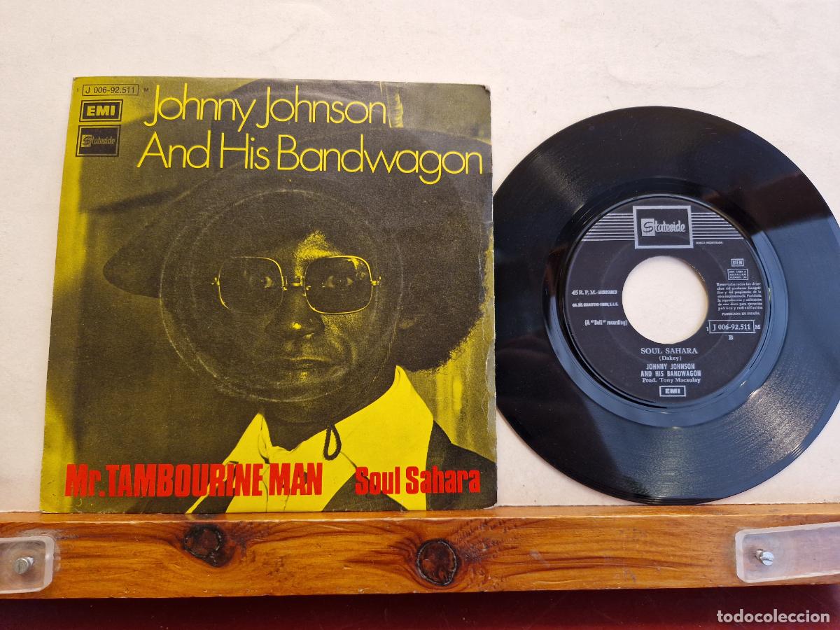 Discos de vinilo: SINGLE. JOHNNY JOHNSON AND HIS BANDWAGON. - Foto 1