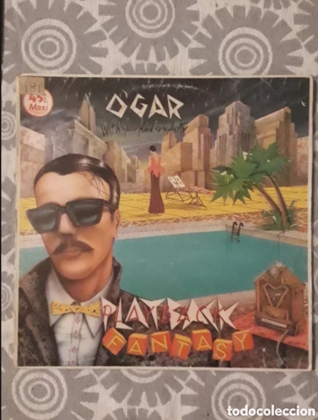 Discos de vinilo: Maxi single OGar. Playback Fantasy - Foto 1