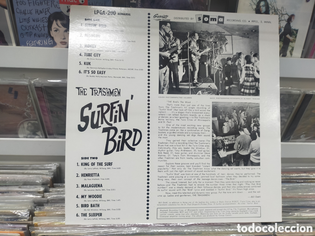 Discos de vinilo: The trashmen LP surfin bird - Foto 2