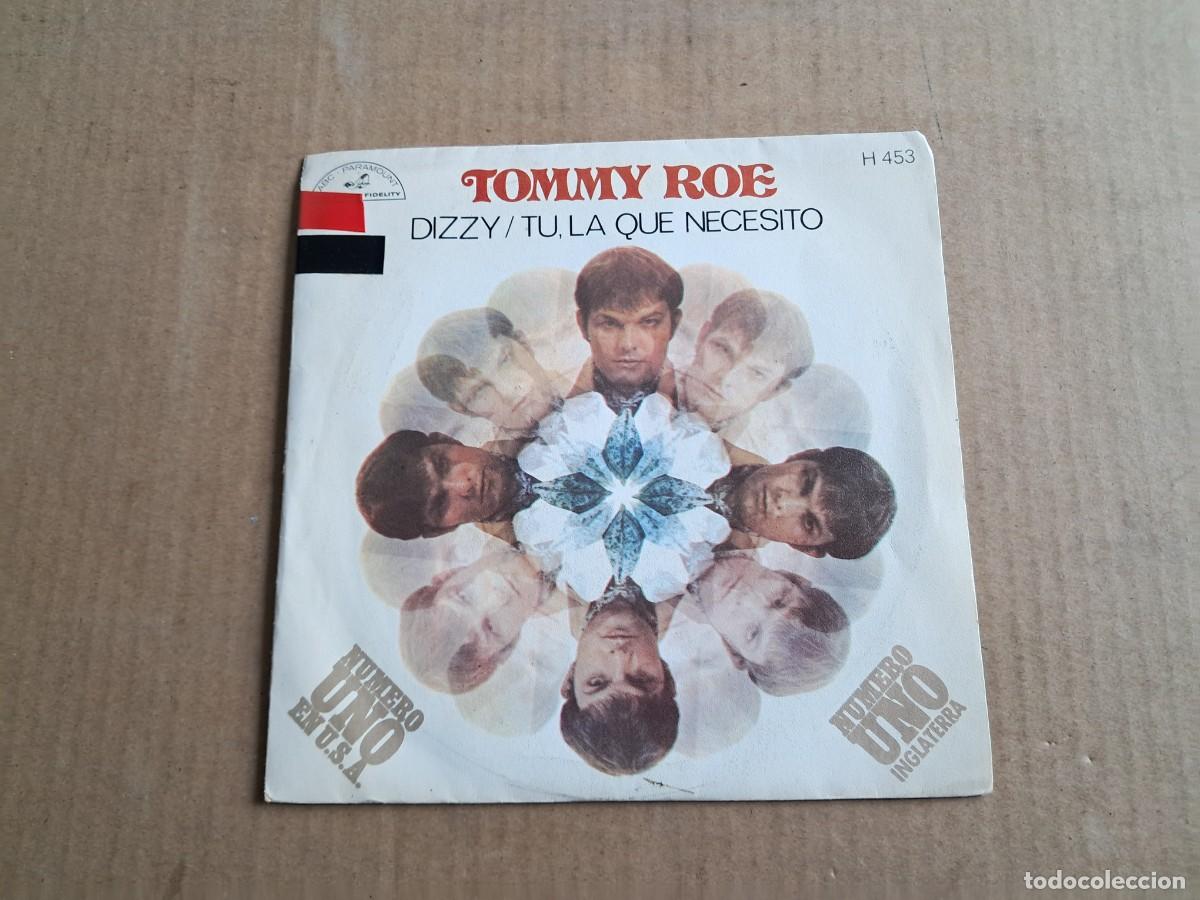 Discos de vinilo: TOMMY ROE - DIZZY SINGLE 1969 EDICION ESPA&Ntilde;OLA - Foto 1