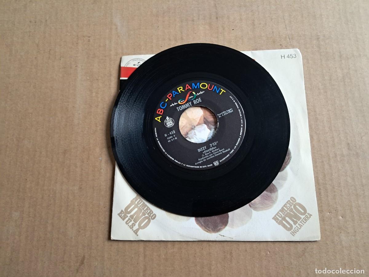 Discos de vinilo: TOMMY ROE - DIZZY SINGLE 1969 EDICION ESPA&Ntilde;OLA - Foto 2