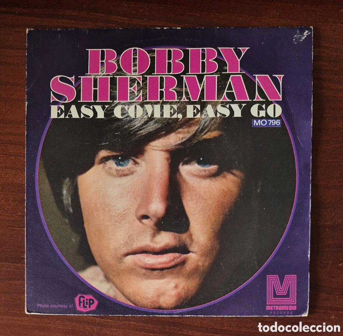 Discos de vinilo: SINGLE - BOBBY SHERMAN - EASY COME, EASY GO 1970 - Foto 1